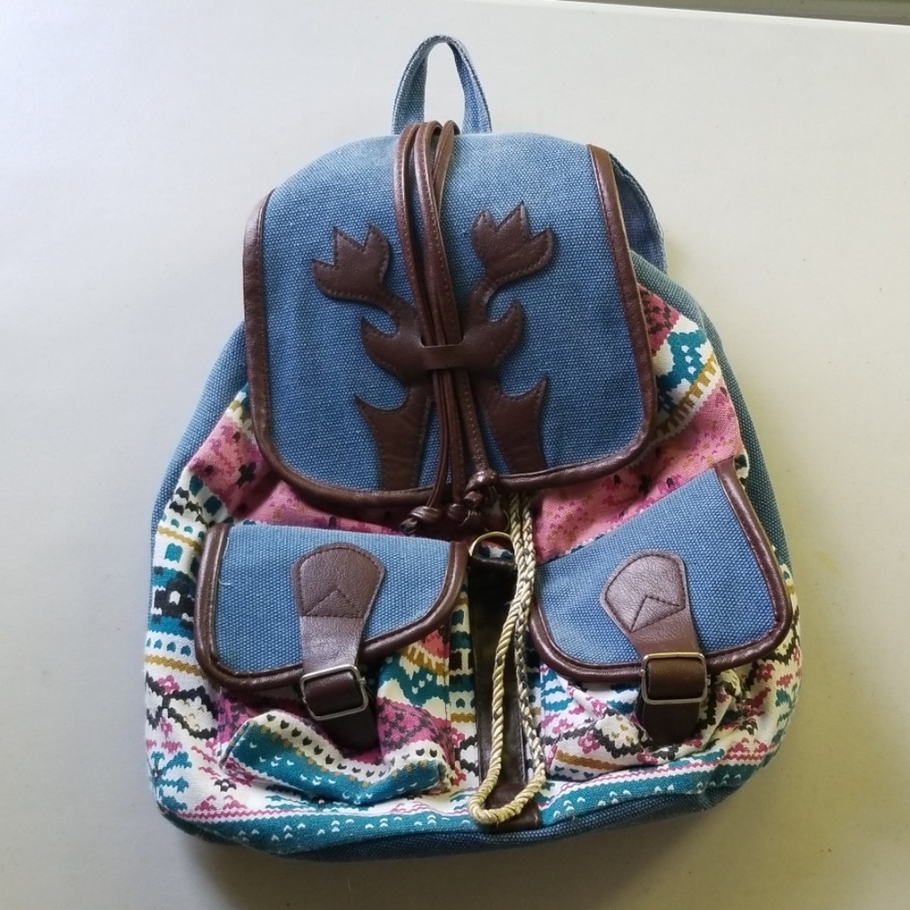 Cute Multi-cloth Backpack